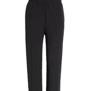 Zella Pintuck Tapered Mock Fly Joggers Black Size XS